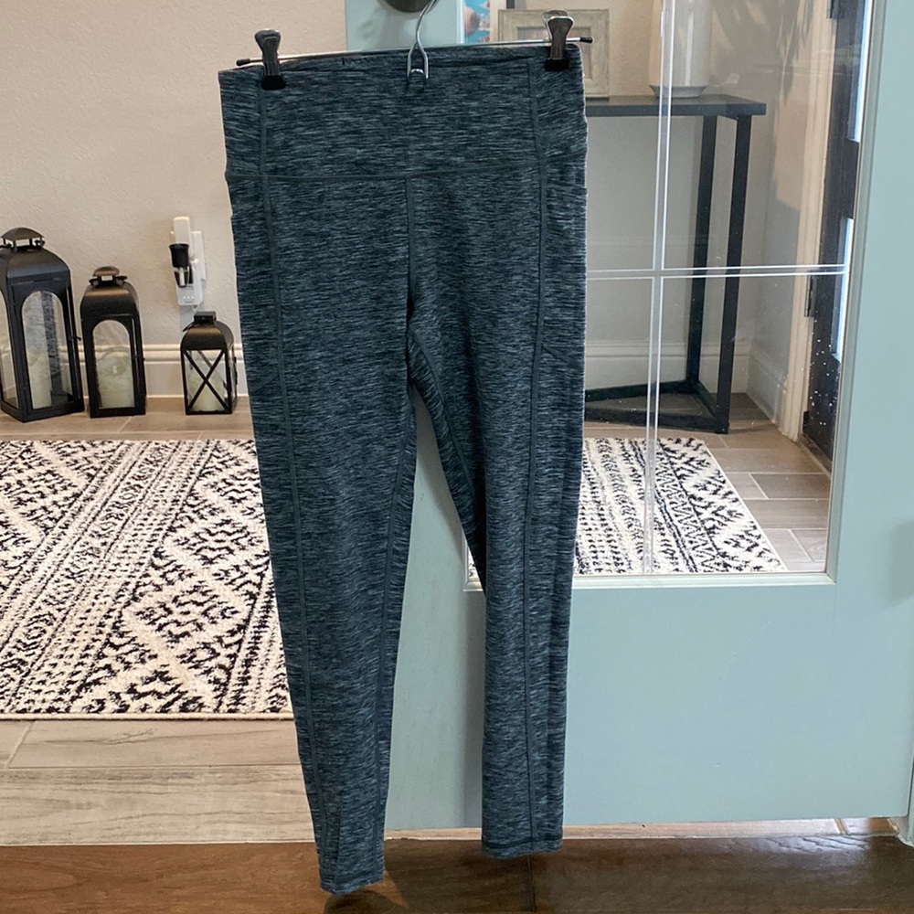 Gray leggings